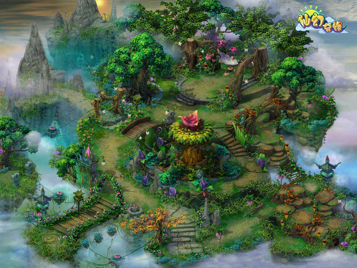 《仙幻奇缘》游戏原画截图(9)