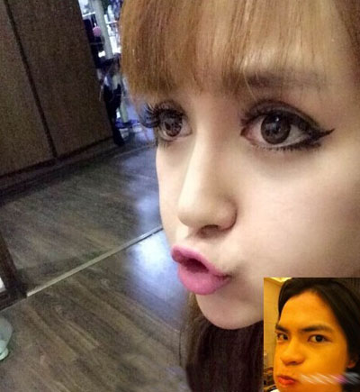 交大豌豆女神cos豌豆射手搞笑图集(5)