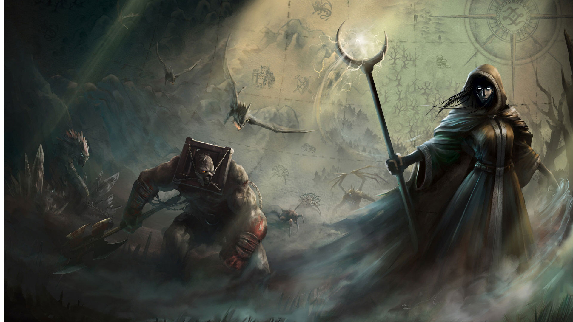 《元素之力：堕落的女巫》高清壁纸(2)