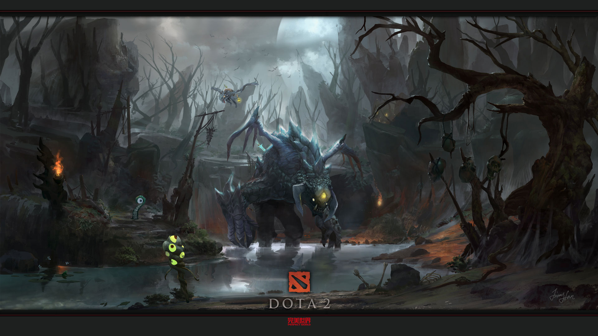 DOTA2官方原画精美壁纸(4)