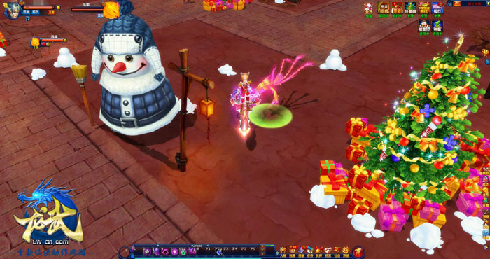 《龙武》温馨圣诞时装截图(2)