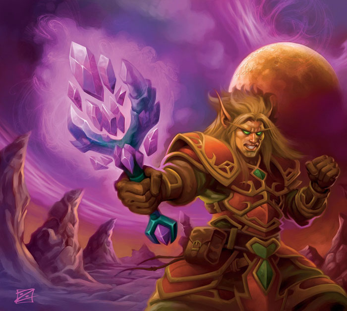 暴雪官网《魔兽世界》最新精选Fanart图赏(19)