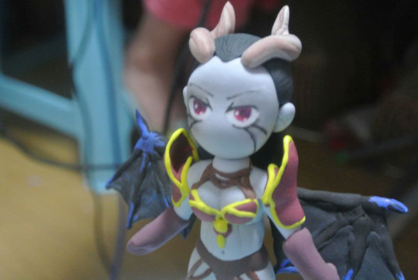 DOTA2女玩家自制萌系黏土英雄(9)