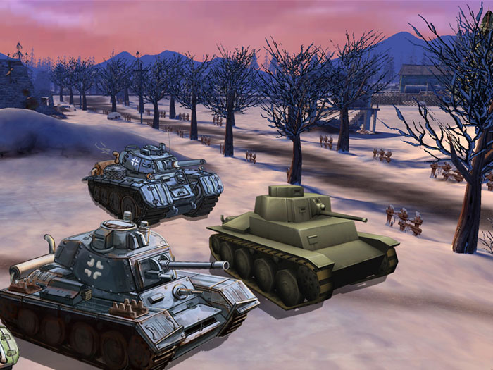 3D新游《坦克英雄》游戏截图(6)