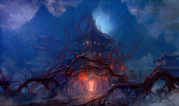 剑灵精美场景原画图(8)