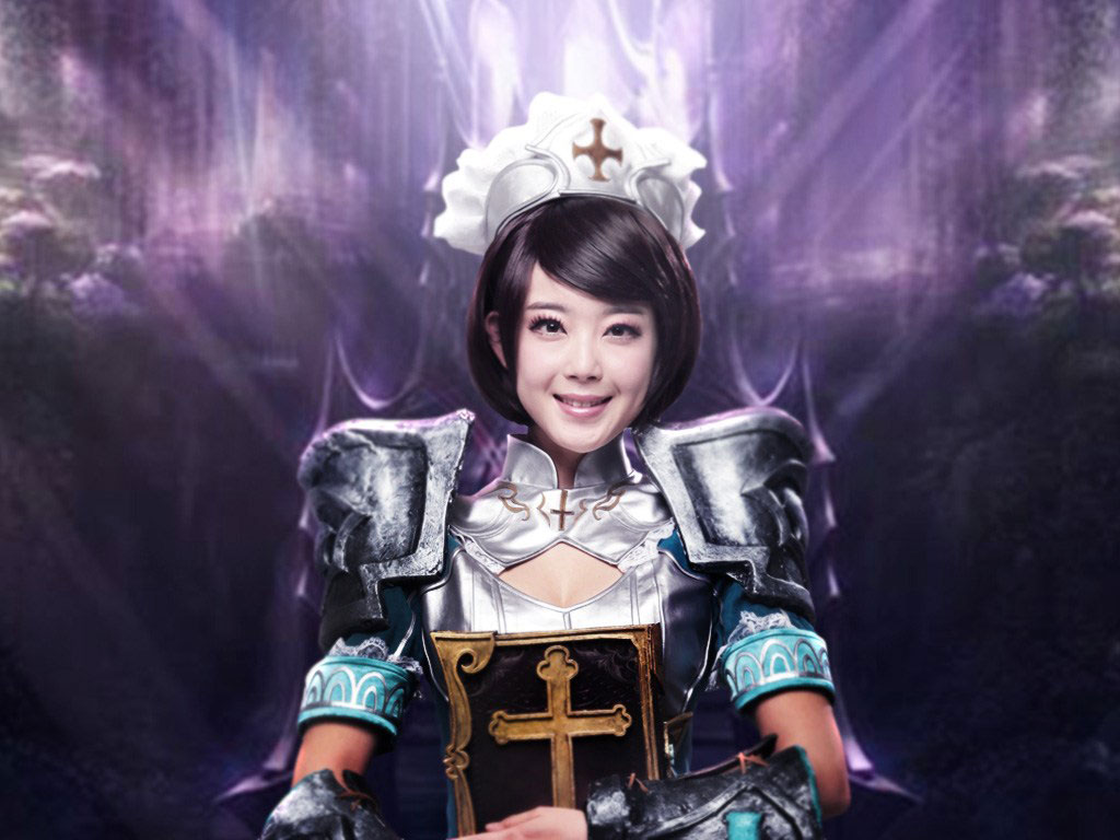 《神鬼幻想》美女cos壁纸(9)