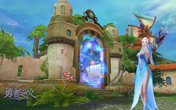 奇幻网游《勇者之心》场景原画(19)