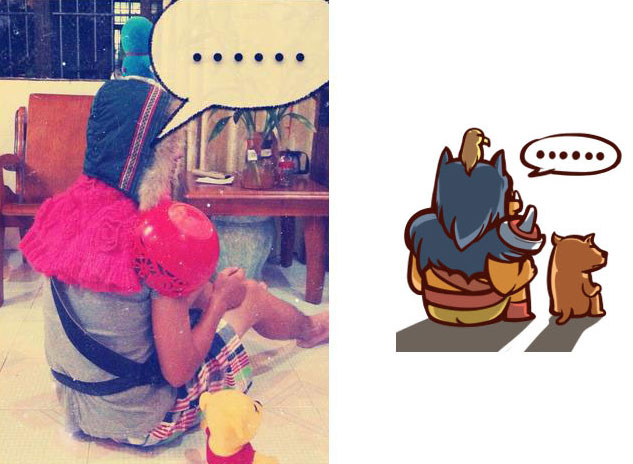 《炉石传说》Q版表情玩家神COS(10)