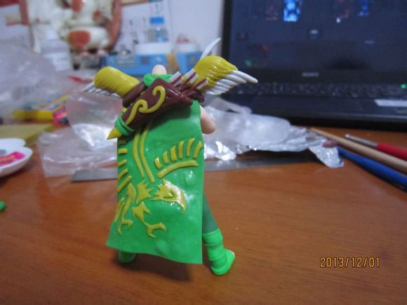 DOTA2玩家自制英雄软陶(14)