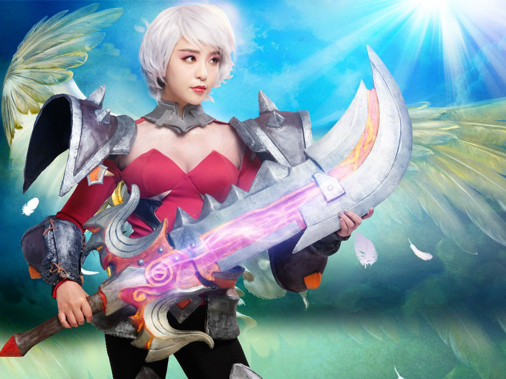 《神鬼幻想》美女cos壁纸(4)