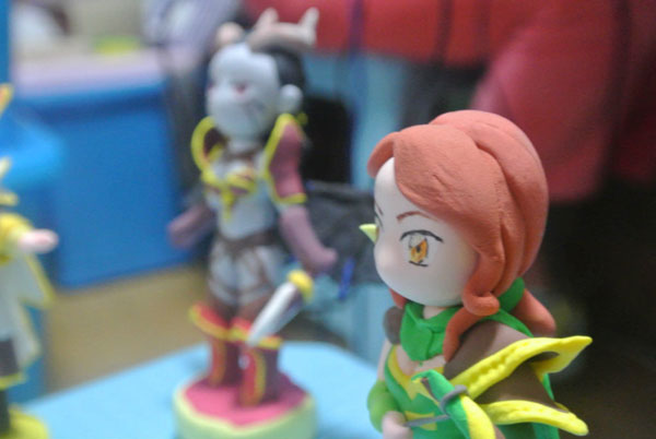 DOTA2女玩家自制萌系黏土英雄(7)