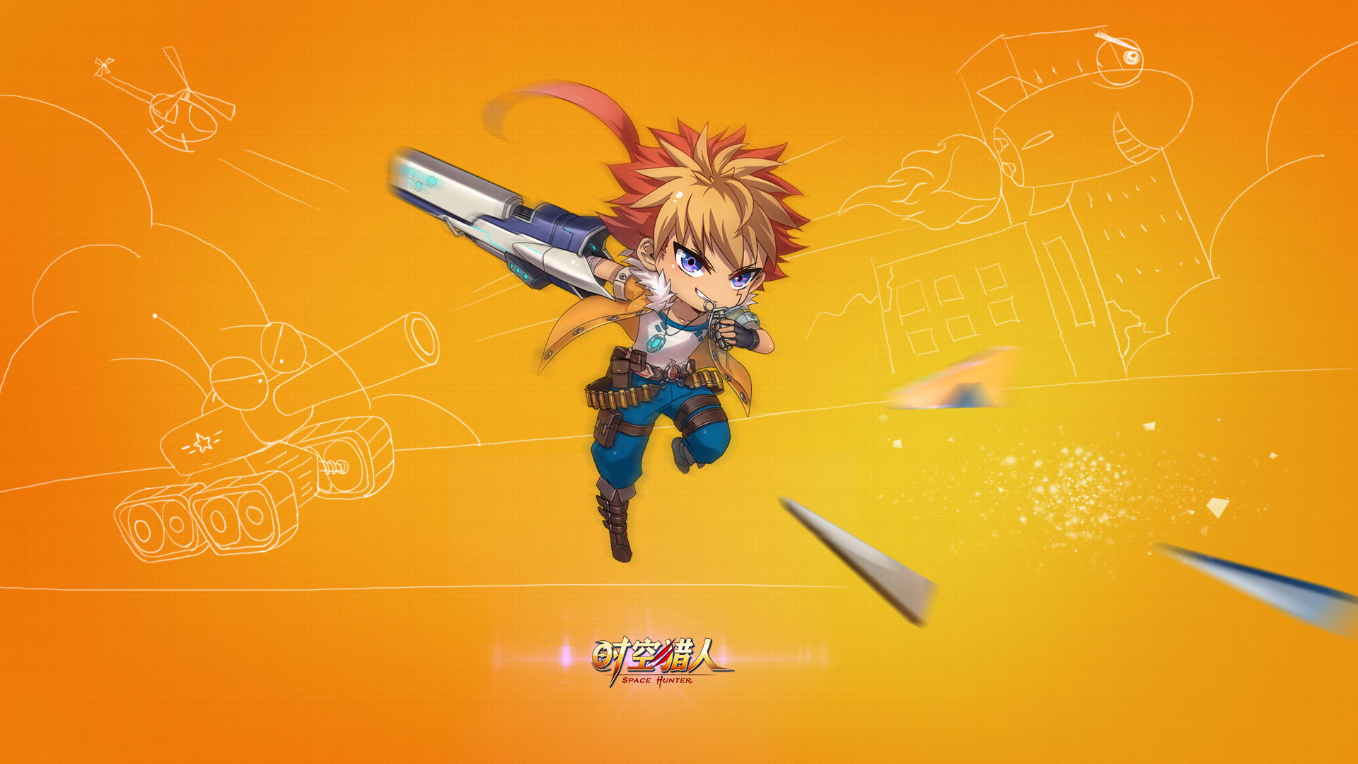 《时空猎人》Q版人物壁纸(6)