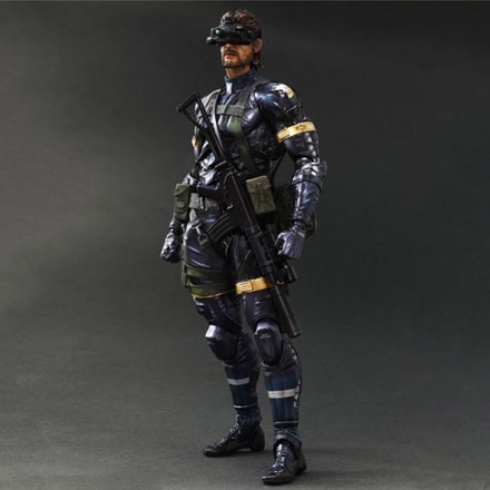 《合金装备5：零点地带》斯内克逼真手办(4)