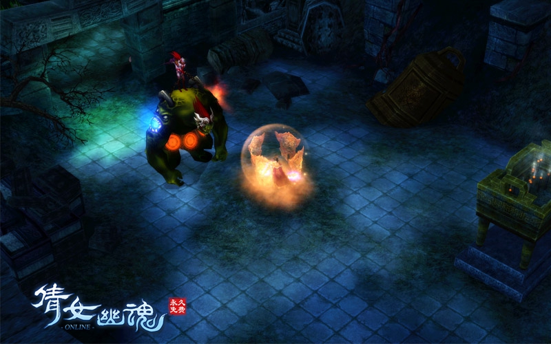 《倩女幽魂》实景战斗截图(11)