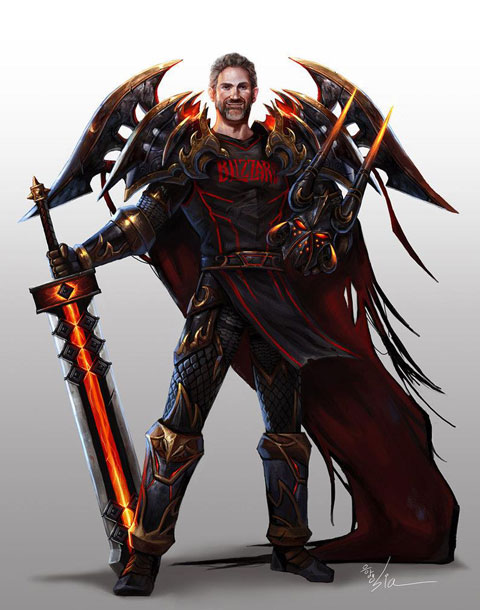 魔兽同人作品集 玩家恶搞暴雪老总(12)