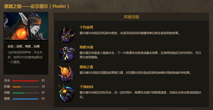 《众神争霸》英雄介绍图(11)