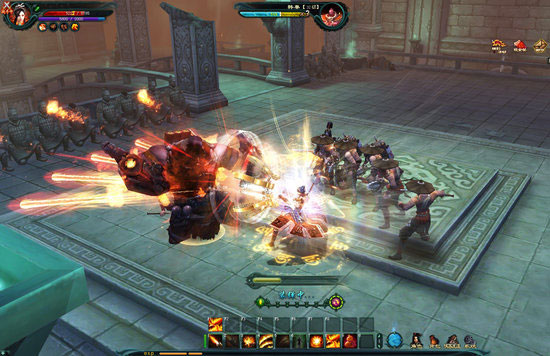 《侠客无双》副本武擂BOSS战斗截图(8)