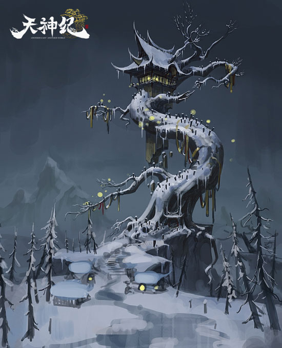 RPG网游《天神纪》精美原画赏(2)