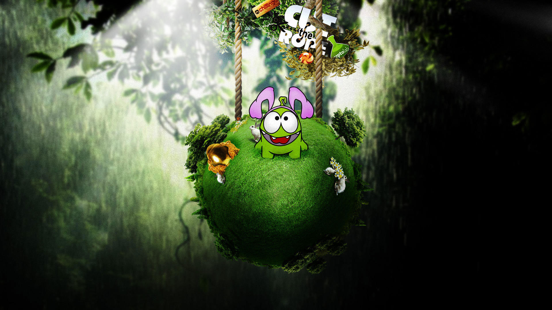 《割绳子》高清宽屏壁纸(5)