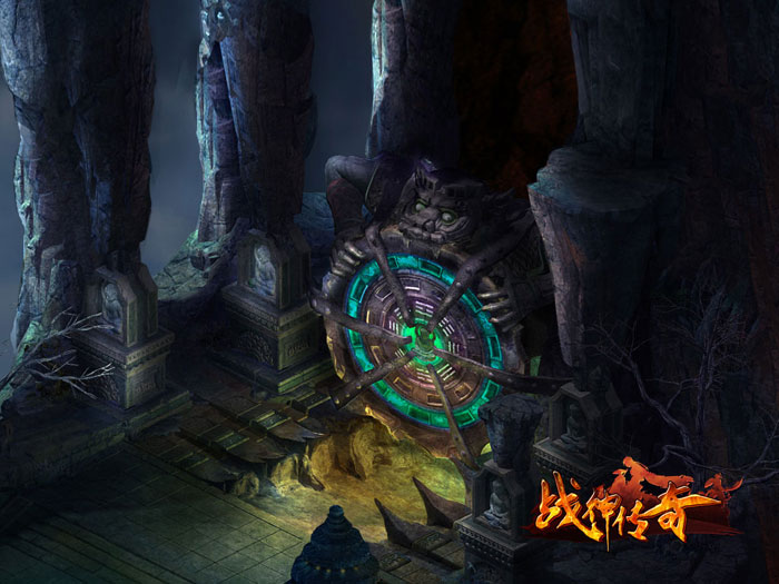 《战神传奇》场景原画截图(5)