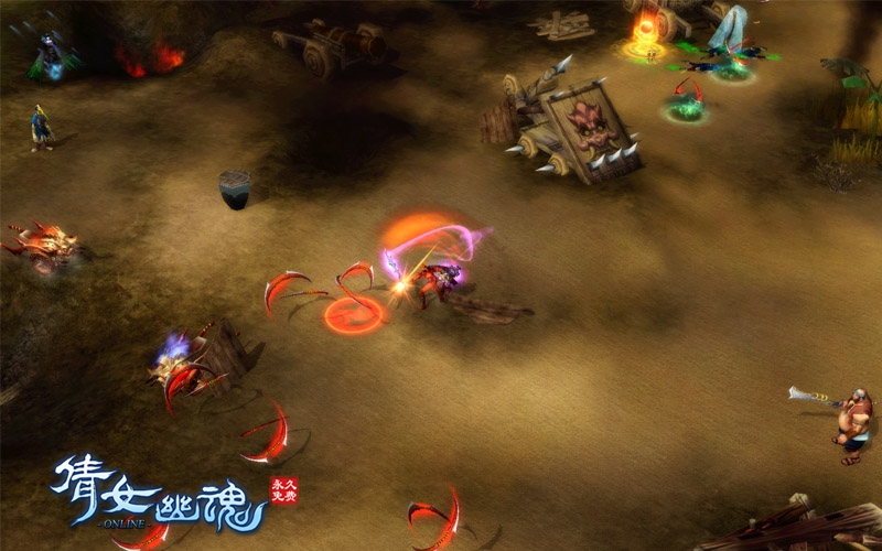 《倩女幽魂》实景战斗截图(9)