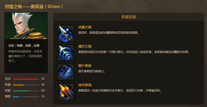 《众神争霸》英雄介绍图(4)