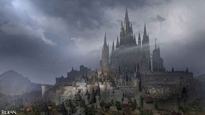 韩游《神佑》场景原画截图(8)