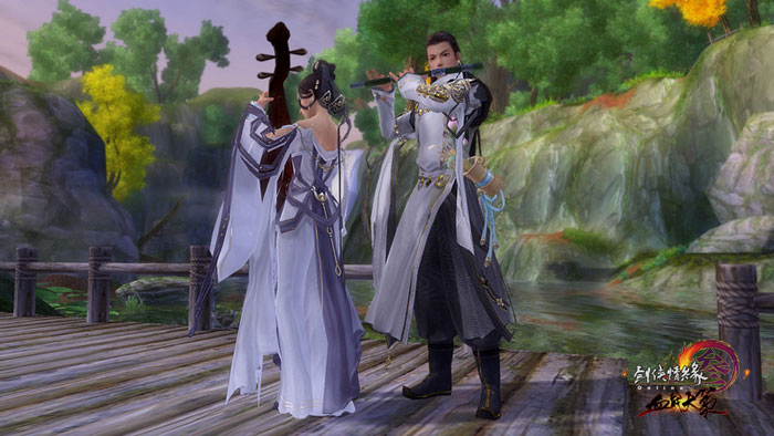 《剑网3》最新时装挂件截图(4)