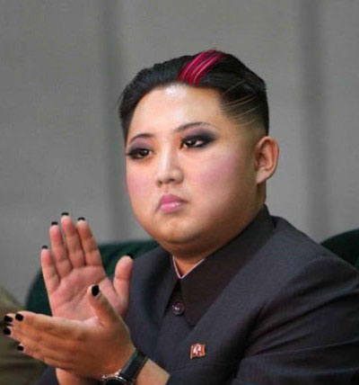 金正恩视察搞笑图片集(6)