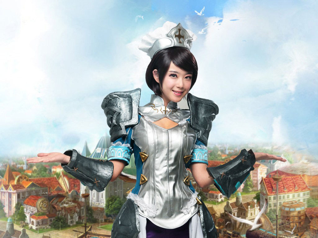 《神鬼幻想》美女cos壁纸(7)