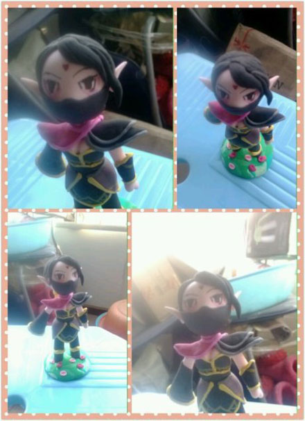 DOTA2女玩家自制萌系黏土英雄(3)