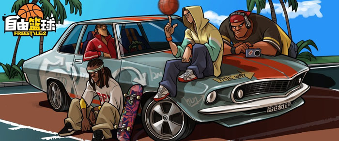 《自由篮球》游戏原画截图(15)