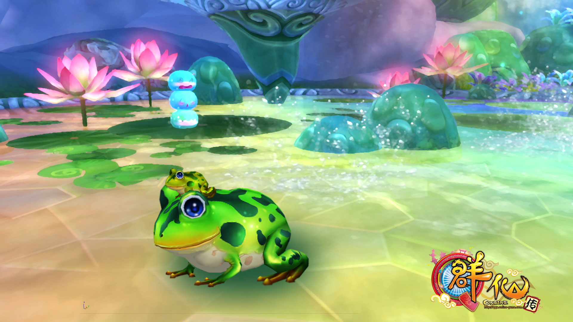 《Q群仙传OL》精美坐骑壁纸(5)