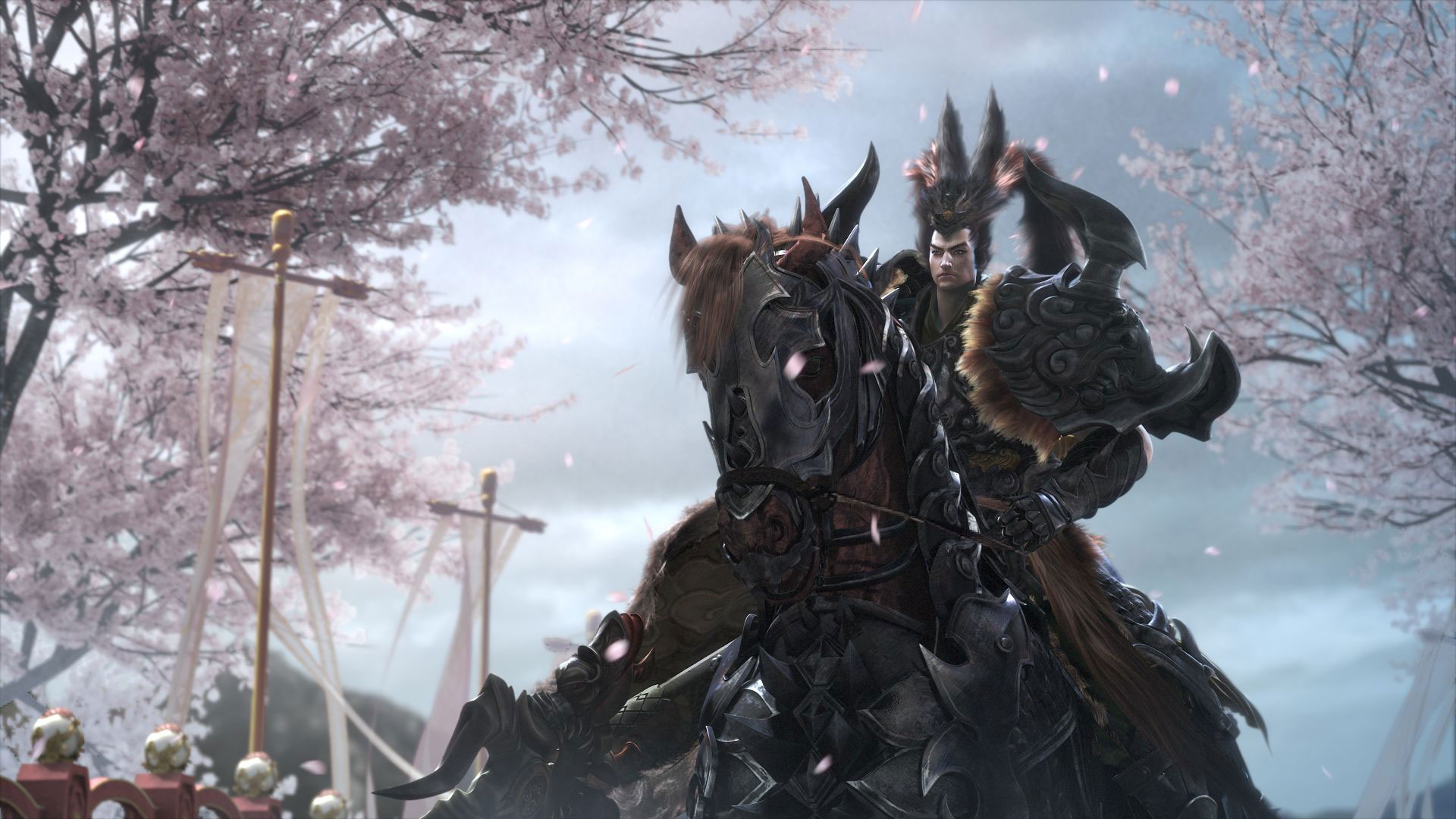 《御龙在天》貂蝉吕布海报壁纸(3)