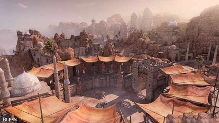 MMO大作《神佑》场景截图(3)