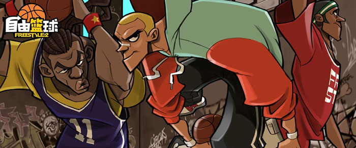 《自由篮球》游戏原画截图(12)