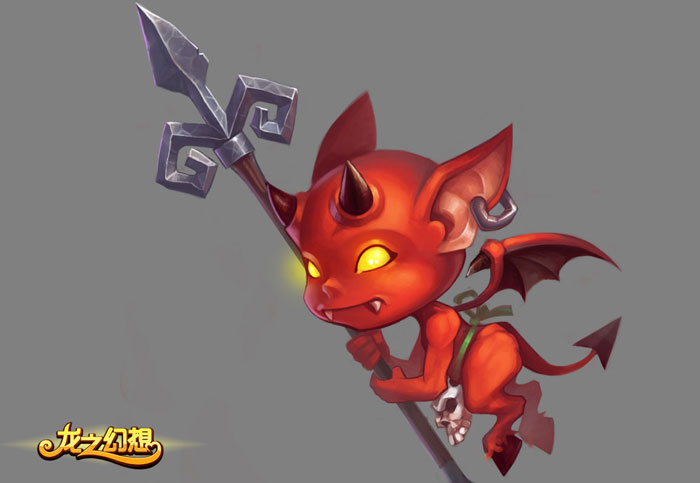 《龙之幻想》官方原画截图(2)