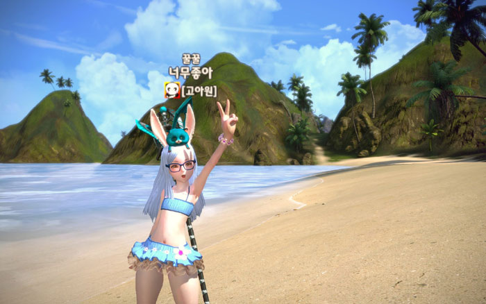 《TERA》性感比基尼美女截图(5)