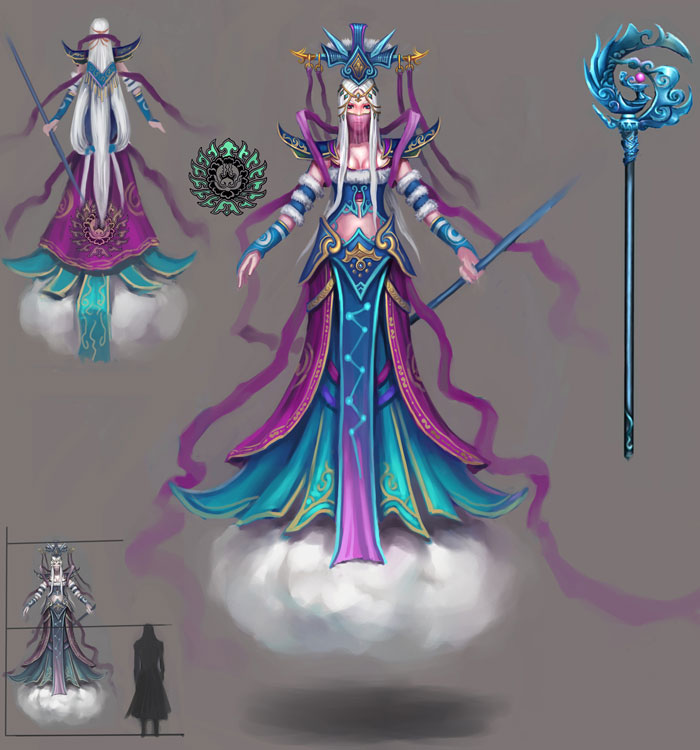 RPG网游《天境》原画截图(2)