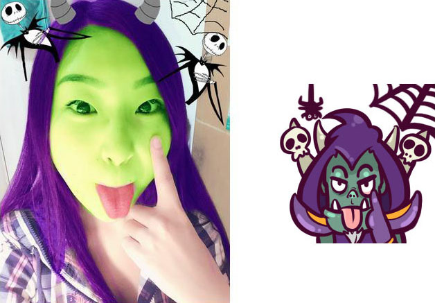 《炉石传说》Q版表情玩家神COS(2)