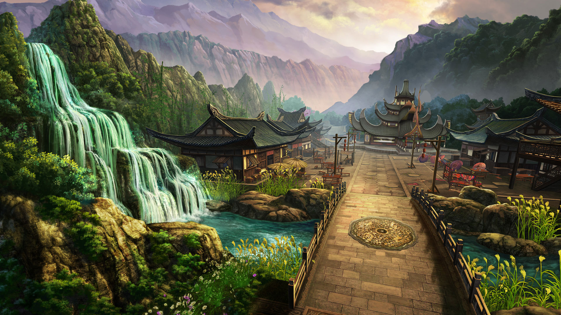 RPG网游《争渡三国》桌面壁纸(4)