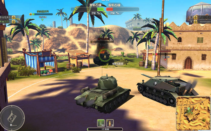 3D新游《坦克英雄》游戏截图(2)
