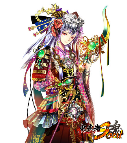 《鬼武者魂》精美人物原画（一）(5)