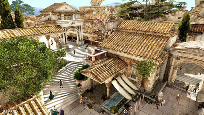 MMO大作《神佑》场景截图(5)