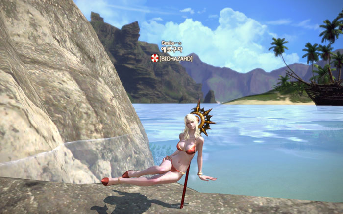 《TERA》性感比基尼美女截图(15)