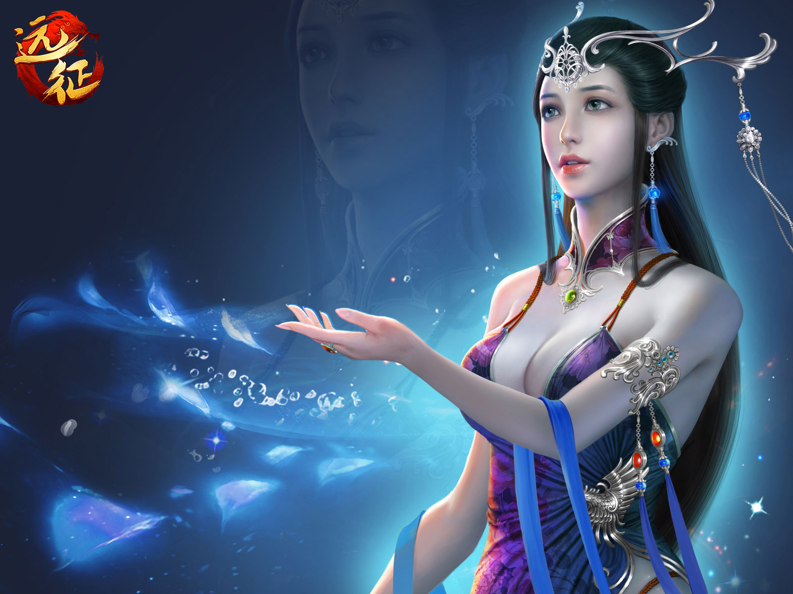 《远征OL》光棍节冰雪女神壁纸(3)