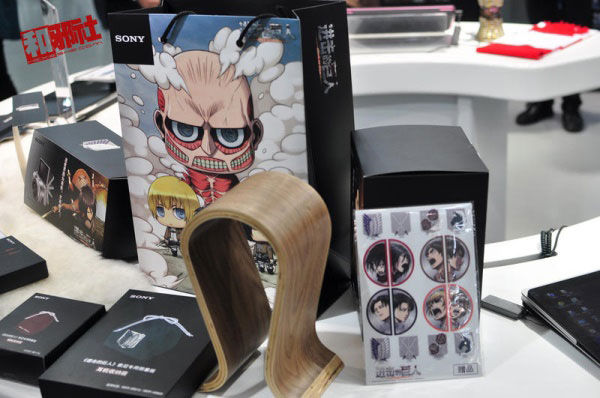 上海《进击的巨人》主题数码店(3)