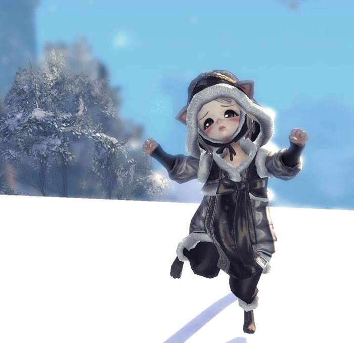 剑灵灵族萝莉雪原探险截图(12)