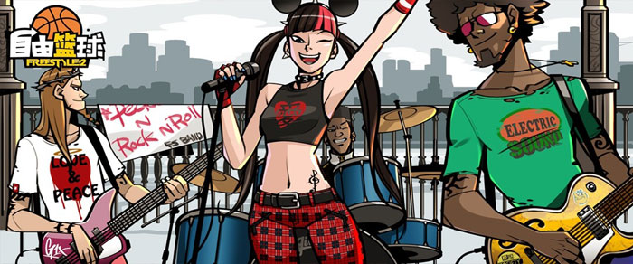 《自由篮球》游戏原画截图(7)