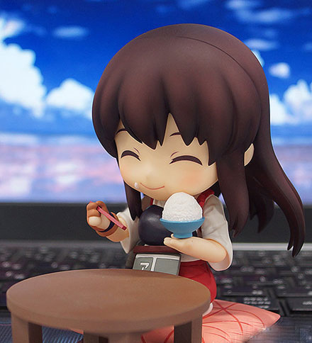 舰娘航空母舰赤城超可爱粘土手办(13)